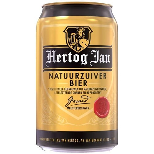 Een Bier Hertog Jan blikje 0,33l koop je bij Supply Mij